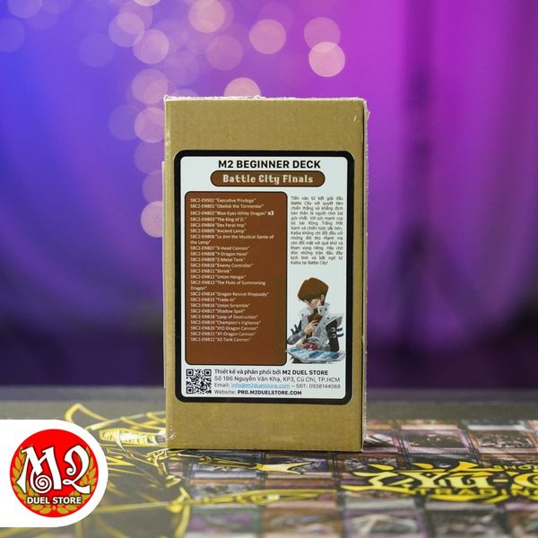 Hộp thẻ bài Yugioh M2 Beginner Deck - SETO KAIBA - SBC2 Speed Duel Battle City Finals - Chính Hãng M2 DUEL Store