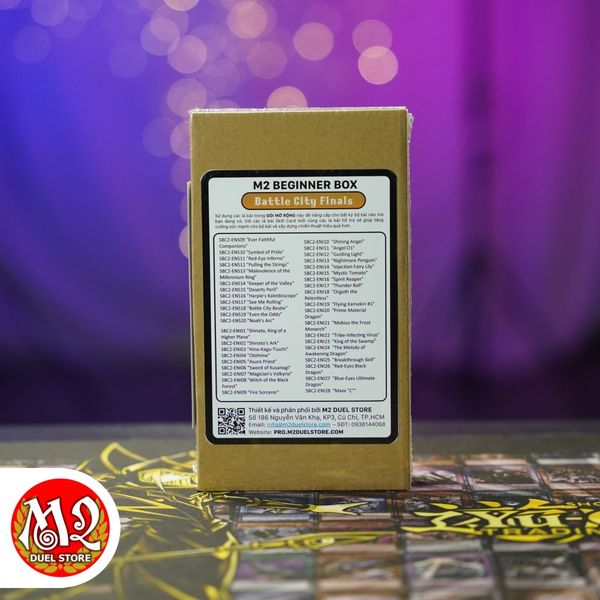 Hộp thẻ bài Yugioh M2 Beginner GÓI MỞ RỘNG - SBC2 Speed Duel Battle City Finals - Chính Hãng M2 DUEL Store