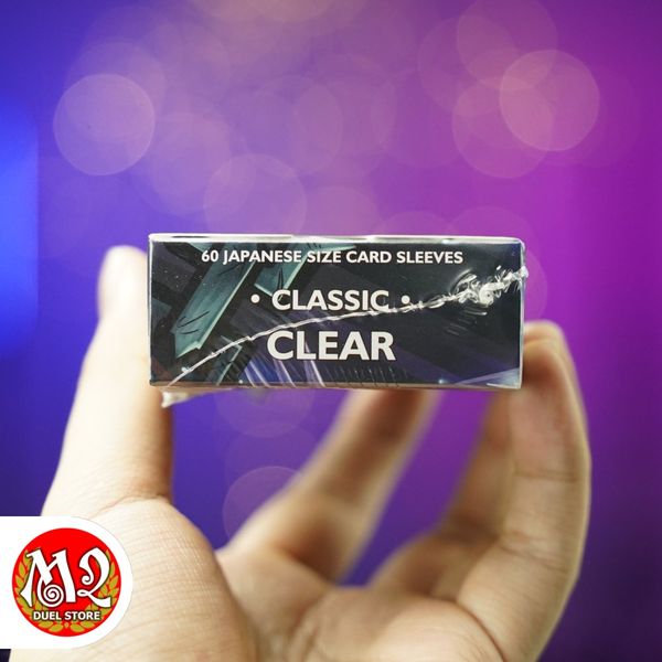 Bọc bài Japanese size Classic Sleeves - Clear - Trong suốt - Chính hãng Dragon Shield