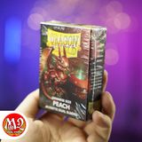 Bọc bài Japanese size Matte Dual Sleeves - Peach - Hồng Đào - Chính hãng Dragon Shield