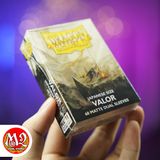 Bọc bài Japanese size Matte Dual Sleeves - Valor - Kem Khí Phách - Chính hãng Dragon Shield