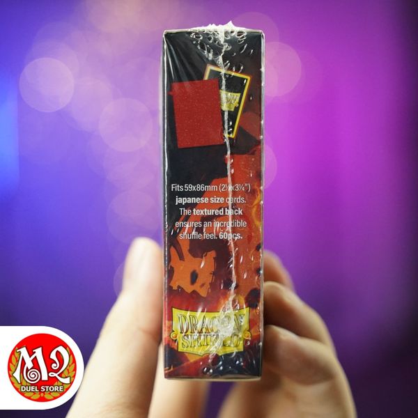 Bọc bài Japanese size Matte Sleeves - Ruby - Màu Đỏ Ngọc - Chính hãng Dragon Shield