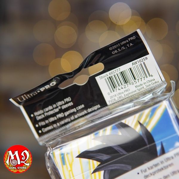 Hộp đựng bài Dragon Ball Super Explosive Spirit Son Goku Full-View Card Case - Chính hãng Ultra Pro