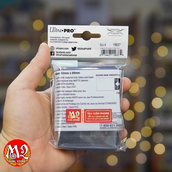 Bọc bài Small size Eclipse MATTE (dòng mới) Sleeves - Chính hãng Ultra Pro
