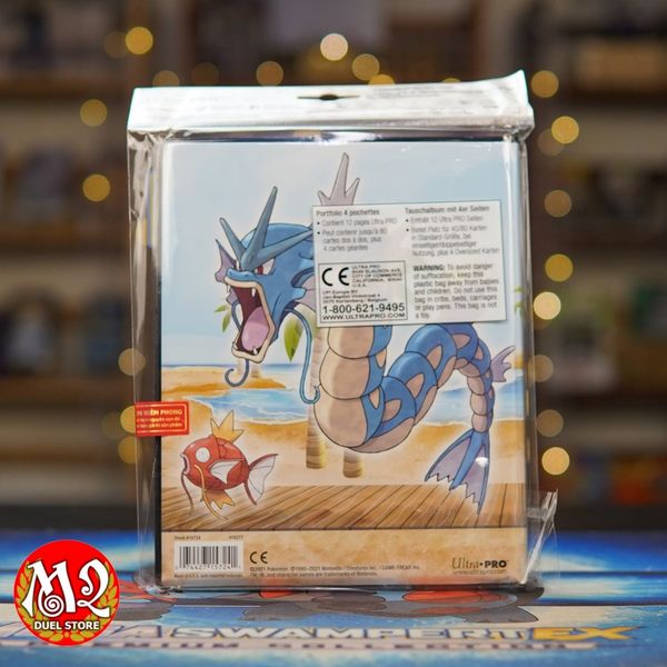 Album sưu tập Pokemon Gallery Series Seaside 4-Pocket Portfolio - Chính hãng Ultra Pro