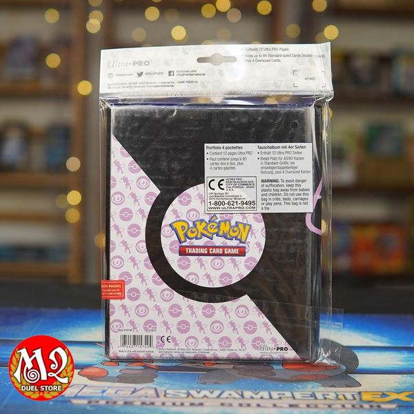 Album sưu tập Pokemon Mew 4-Pocket Portfolio - Chính hãng Ultra Pro