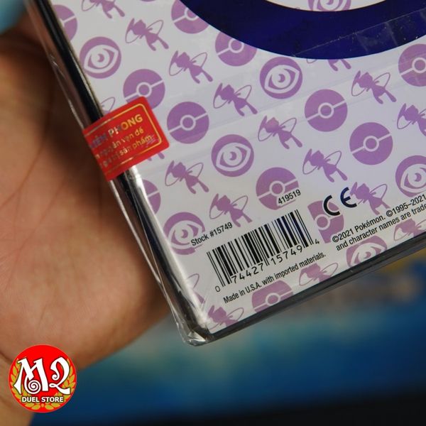 Album sưu tập Pokemon Mew 4-Pocket Portfolio - Chính hãng Ultra Pro