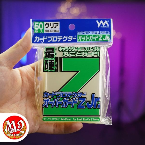 Bọc bài Japanese Size Outer Sleeve / OverGuard Z Jr - Clear - Trong suốt - Chính Hãng Yanoman