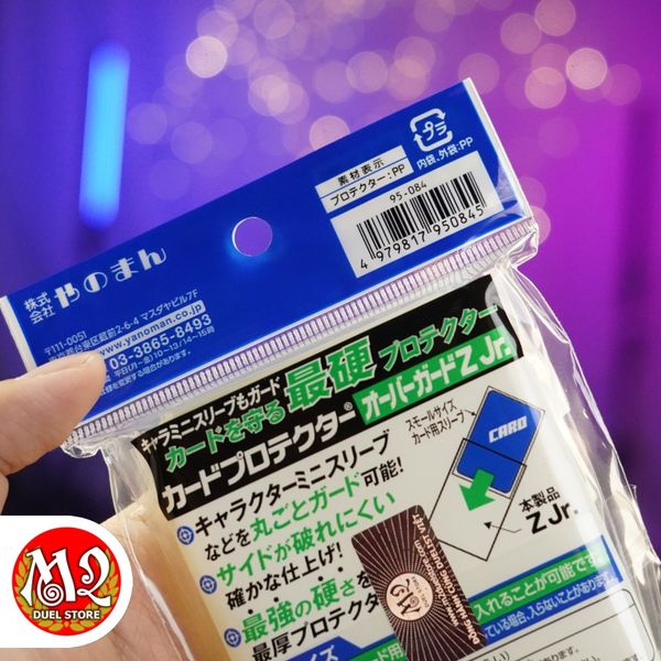 Bọc bài Japanese Size Outer Sleeve / OverGuard Z Jr - Clear - Trong suốt - Chính Hãng Yanoman