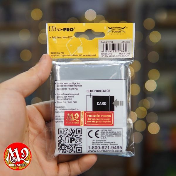 Bọc bài Small Size Digital Dreamland Starlight Melody Miku for Hatsune Miku ART Sleeves - Chính hãng Ultra Pro