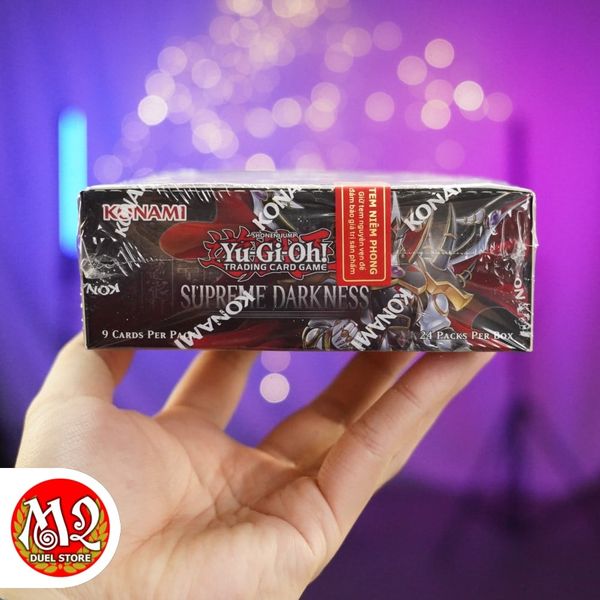 Hộp thẻ bài Yugioh Supreme Darkness Booster Box - SUDA - Chính hãng Konami