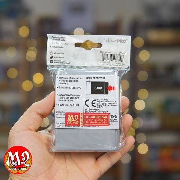 Bọc bài Standard size Pokemon Mew Sleeves - Chính hãng Ultra Pro