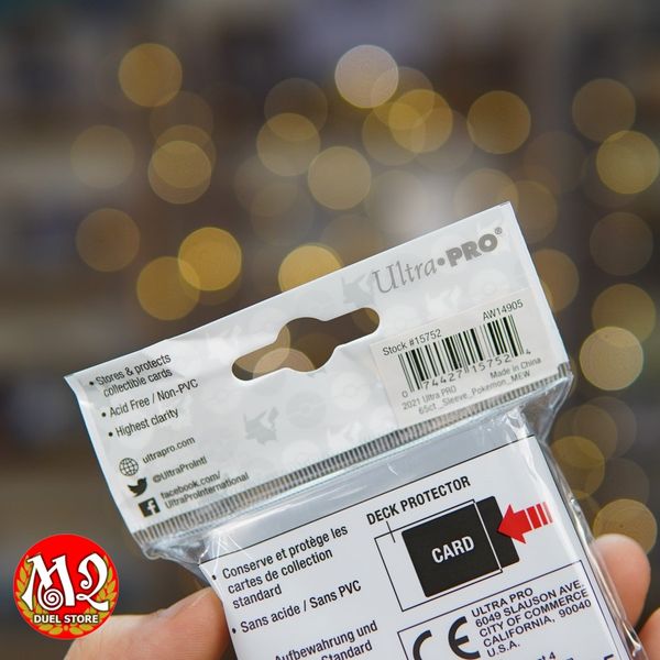 Bọc bài Standard size Pokemon Mew Sleeves - Chính hãng Ultra Pro