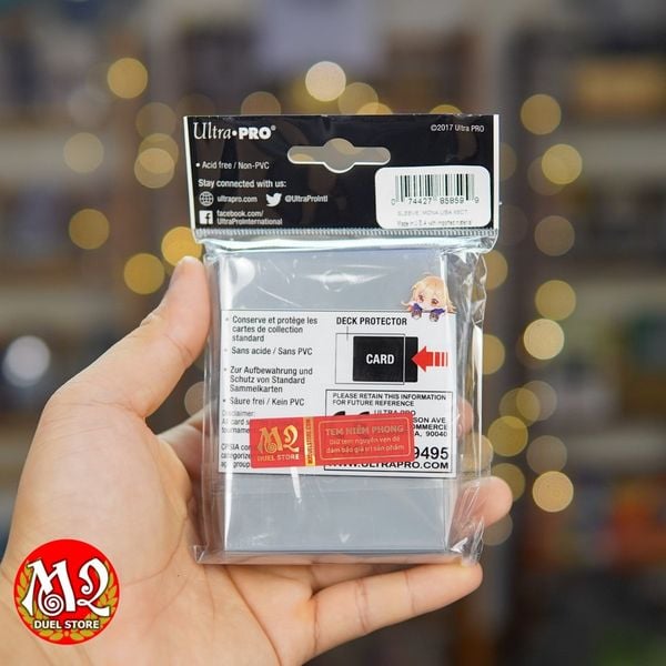 Bọc bài Standard Size Fine Art Mona Lisa by Leonardo da Vinci Sleeves - Chính hãng Ultra Pro