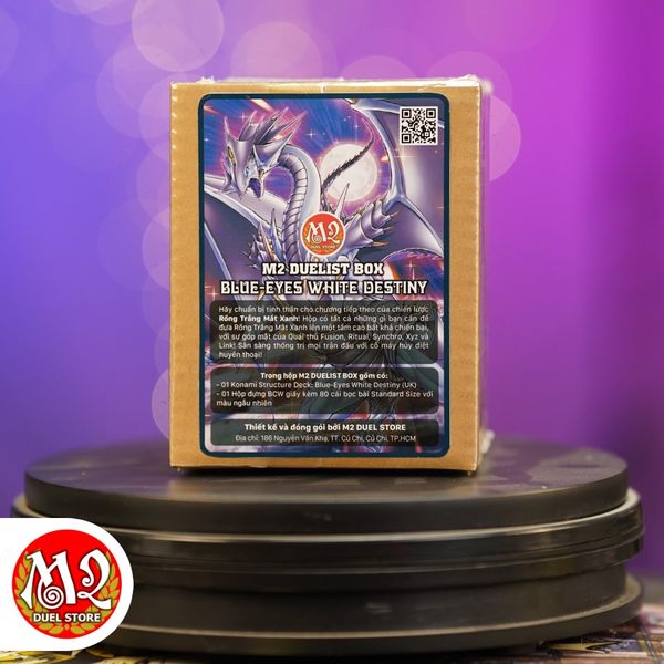 Hộp thẻ bài Yugioh M2 Duelist Box Blue-Eyes White Destiny - STANDARD EDITION Structure Deck SDWD Chính hãng M2 DUEL Store