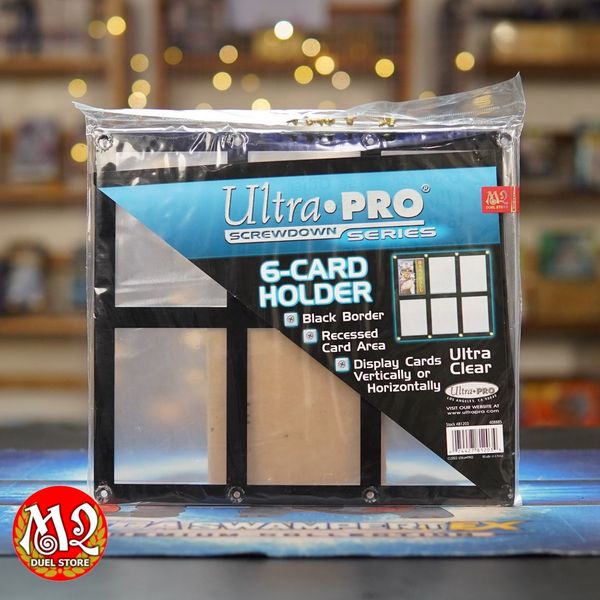 Hộp bảo vệ 6-Card Black Frame Screwdown Holder - Chính hãng Ultra Pro