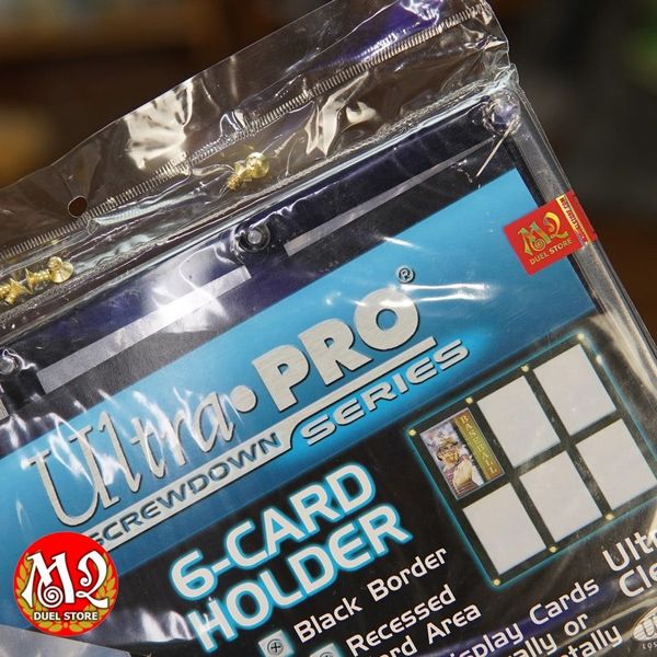 Hộp bảo vệ 6-Card Black Frame Screwdown Holder - Chính hãng Ultra Pro