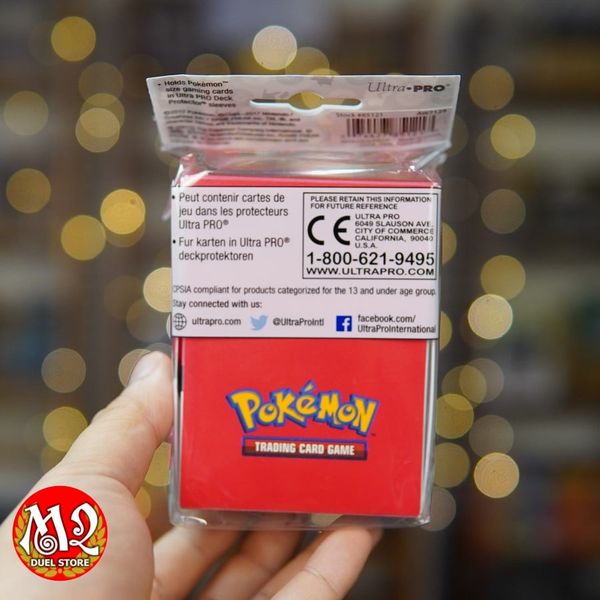 Hộp đựng bài Poké Ball Full-View for Pokémon Deck Case  - Chính hãng Ultra Pro