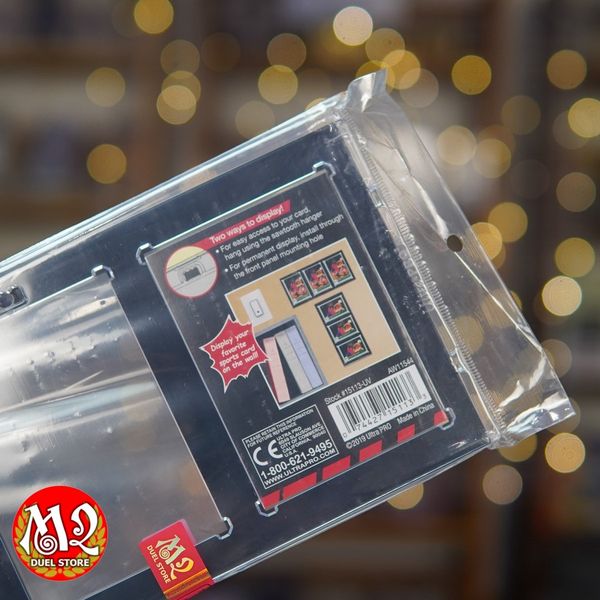 Hộp bảo vệ 3-Card Black Border UV One Touch Magnetic Holder - Chính hãng Ultra Pro