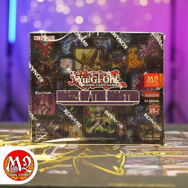 Hộp thẻ bài Yugioh Maze of the Master Booster Box - MZTM Chính hãng Konami