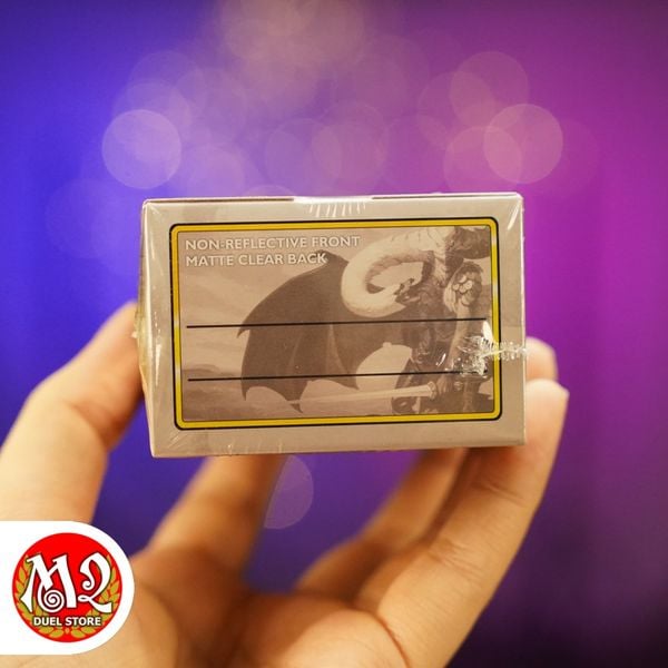 Bọc bài Standard Size Matte Sleeves - Clear - Non-Glare - Chính hãng Dragon Shield