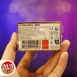 Bọc bài Standard Size Matte Sleeves - Amber - HỔ PHÁCH - Chính hãng Dragon Shield