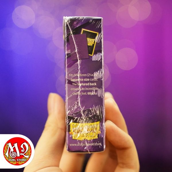 Bọc bài Japanese size Matte Sleeves - Amethyst - THẠCH ANH TÍM - Chính hãng Dragon Shield