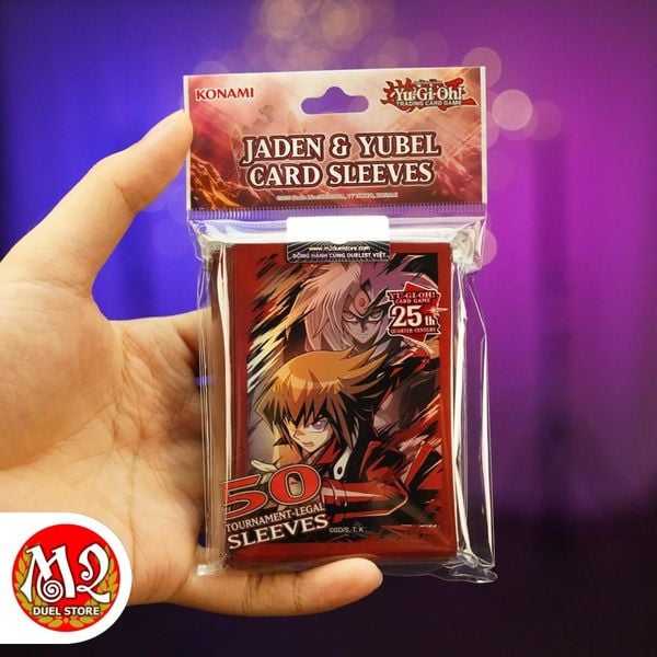 Bọc bài Yugioh Jaden & Yubel Card Sleeves - Chính hãng Konami