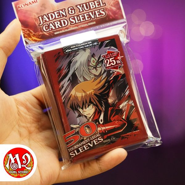 Bọc bài Yugioh Jaden & Yubel Card Sleeves - Chính hãng Konami