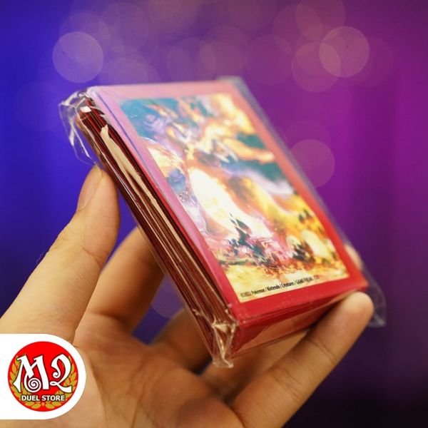 Bọc bài Standard size Pokemon TCG Charizard Vmax Sleeves - Chính hãng Nintendo