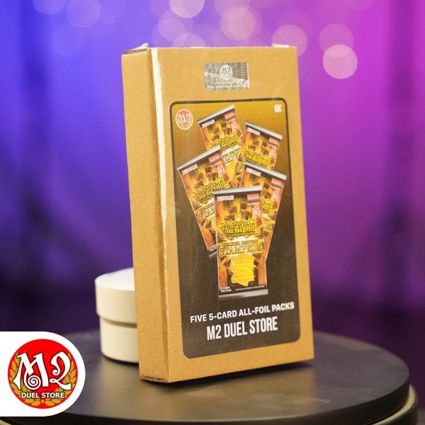 Hộp thẻ bài Yugioh Quarter Century Stampede MINI Box - Rarity Collection RA04 - Chính hãng M2 DUEL Store