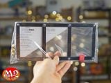 Hộp bảo vệ 3-Card Black Frame Screwdown Holder - Chính hãng Ultra Pro