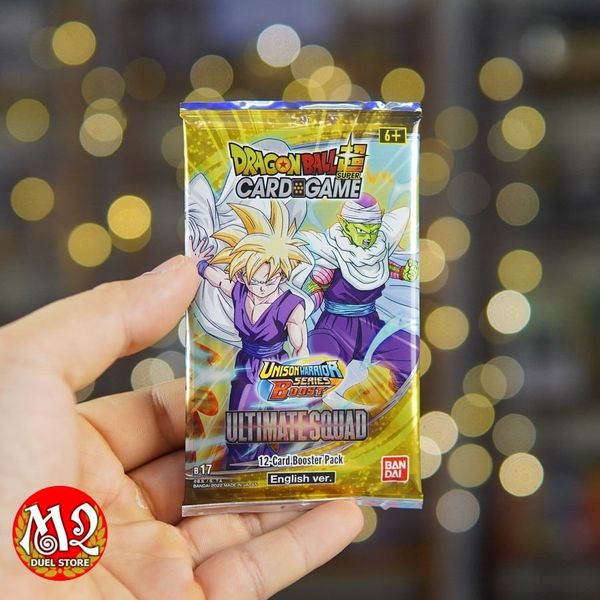 Gói thẻ bài Dragon Ball Super Unison Warrior Series ULTIMATE SQUAD - DBS-B17 - Booster Pack 12 lá bài - Chính hãng Bandai