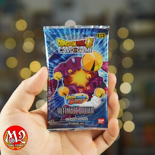 Gói thẻ bài Dragon Ball Super Unison Warrior Series ULTIMATE SQUAD - DBS-B17 - Booster Pack 12 lá bài - Chính hãng Bandai