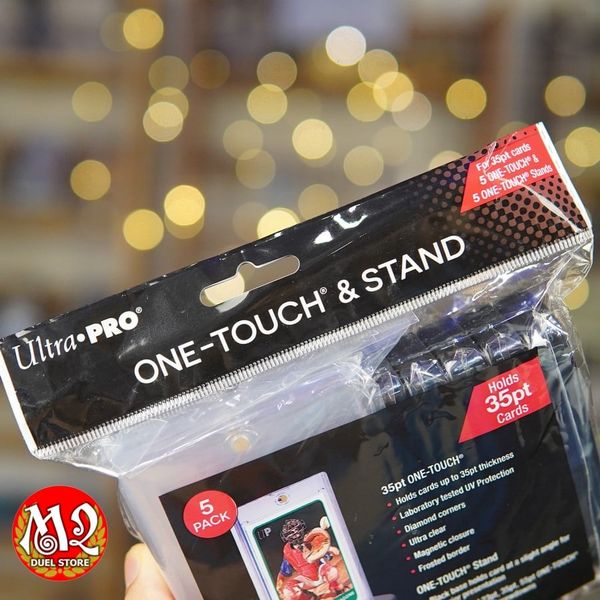 Hộp bảo vệ và Đế trưng bày Magnetic Card Case One Touch 35pt  - Combo 5 hộp kèm đê trưng bày - Chính hãng Ultra Pro