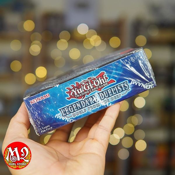 Hộp thẻ bài Yugioh Legendary Duelists: Duels From the Deep Booster Box - LED9 Chính hãng Konami