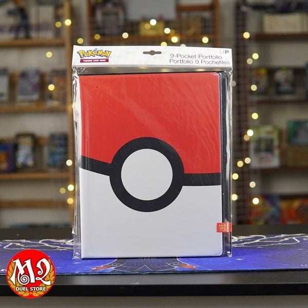 Album sưu tập Pokemon Poké Ball 9-Pocket for Pokémon Portfolio - Chính hãng Ultra Pro