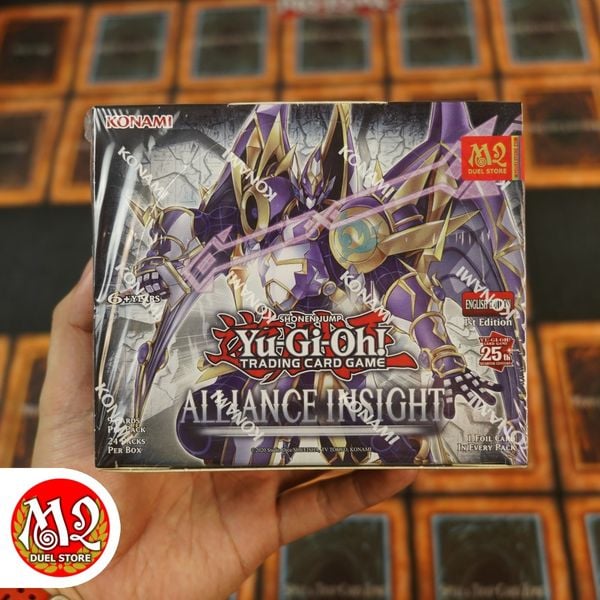 Hộp thẻ bài Yugioh Alliance Insight Booster Box - ALIN Chính hãng Konami