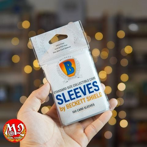 Bọc bài Standard size Ultra Clear Classic Sleeves - Trong suốt - Chính hãng Beckett Shield