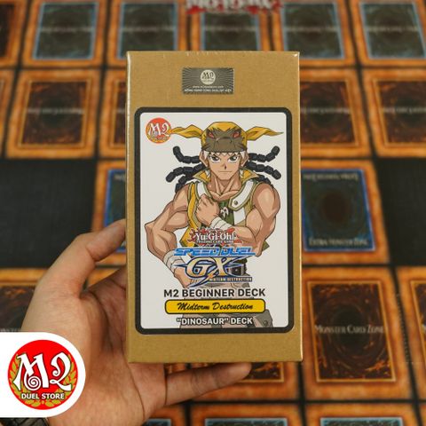 Hộp thẻ bài Yugioh M2 Beginner Tyranno Hassleberry - DINOSAUR Deck - SGX4 Speed Duel GX Midterm Destruction - Chính Hãng M2 DUEL Store