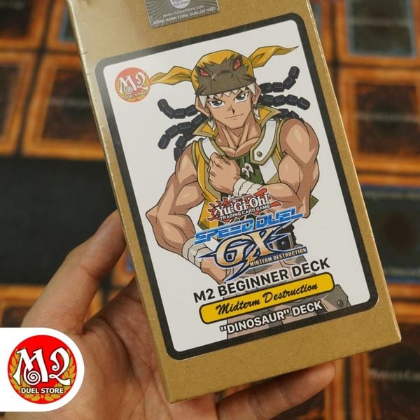 Hộp thẻ bài Yugioh M2 Beginner Tyranno Hassleberry - DINOSAUR Deck - SGX4 Speed Duel GX Midterm Destruction - Chính Hãng M2 DUEL Store