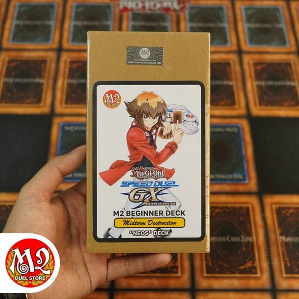 Hộp thẻ bài Yugioh M2 Beginner Jaden Yuki - Hero Neos Deck - SGX4 Speed Duel GX Midterm Destruction - Chính Hãng M2 DUEL Store