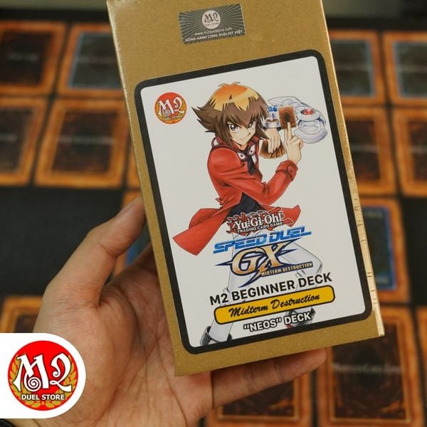 Hộp thẻ bài Yugioh M2 Beginner Jaden Yuki - Hero Neos Deck - SGX4 Speed Duel GX Midterm Destruction - Chính Hãng M2 DUEL Store