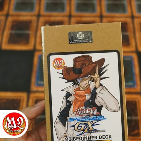 Hộp thẻ bài Yugioh M2 Beginner Jim Crocodile - FOSSIL Deck - SGX4 Speed Duel GX Midterm Destruction - Chính Hãng M2 DUEL Store
