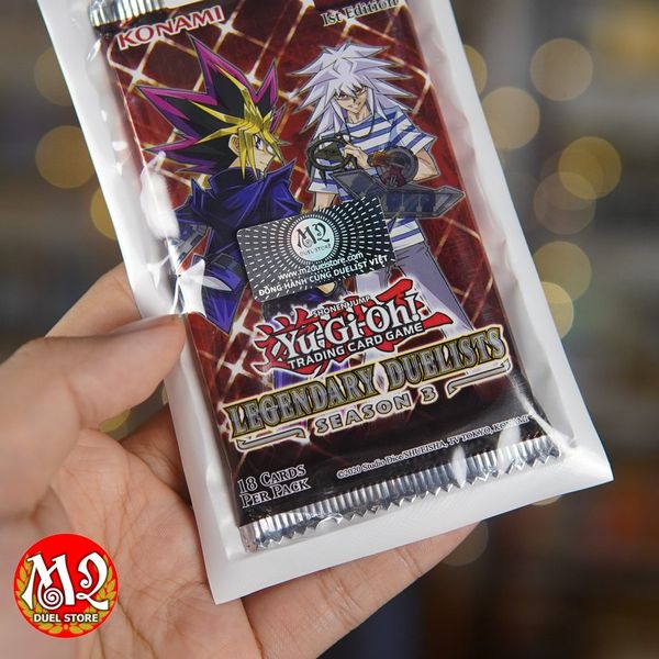 Gói thẻ bài Yugioh Legendary Duelists Season 3 - Booster Pack - LDS3 Chính hãng Konami