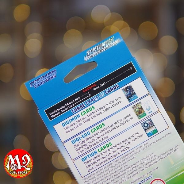 Hộp thẻ bài Digimon Card Game ULTIMATE ANCIENT DRAGON Starter Deck - Chính hãng Bandai