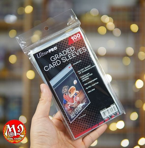 Bọc bài bảo vệ cho lá bài M2PCA / M2UP / Screwdown Card Sleeves - Trong suốt - Chính hãng Ultra Pro (Không kèm lá bài bên trong)