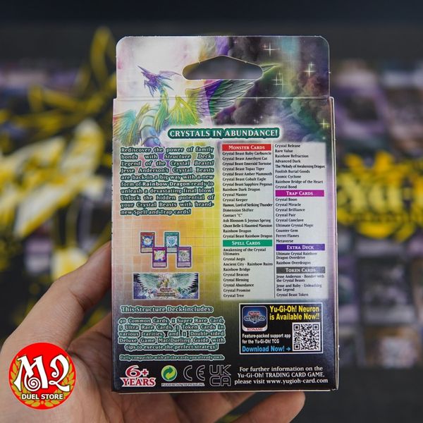 Hộp thẻ bài Yugioh Legend of the Crystal Beasts Structure Deck – Chính hãng Konami