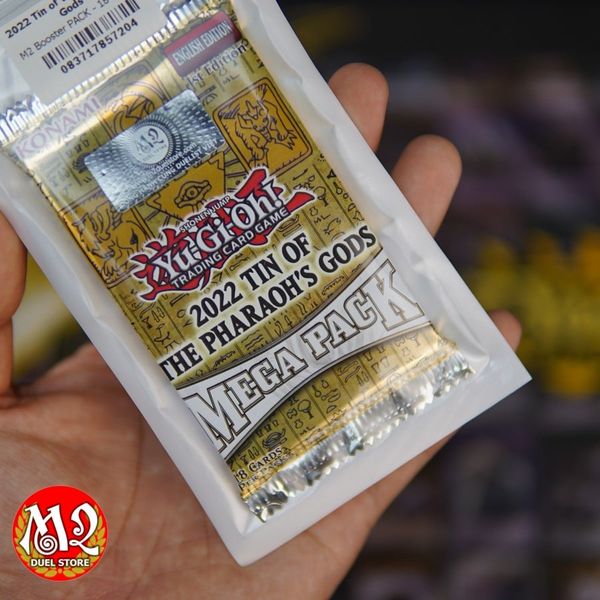 Gói thẻ bài Yugioh Mega Pack 2022 Tin of the Pharaoh's Gods  - Booster Pack MP22 - Chính hãng Konami