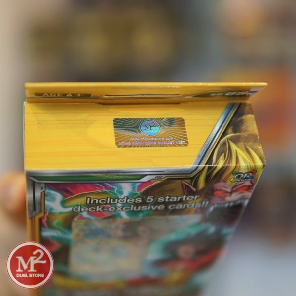 Hộp thẻ bài Dragon Ball Super SD05 CRIMSON SAIYAN - STARTER DECK - Chính hãng Bandai